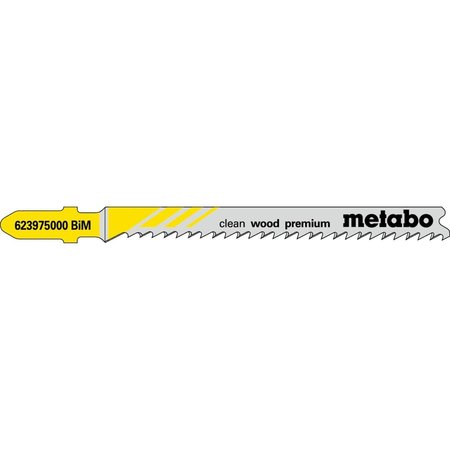 METABO JIGSAW BLADE -BiM 3" 10 tpi  Hardwood, softwood, laminates, coated boards, plastics, 1/8"-1 3/16" in 623975000